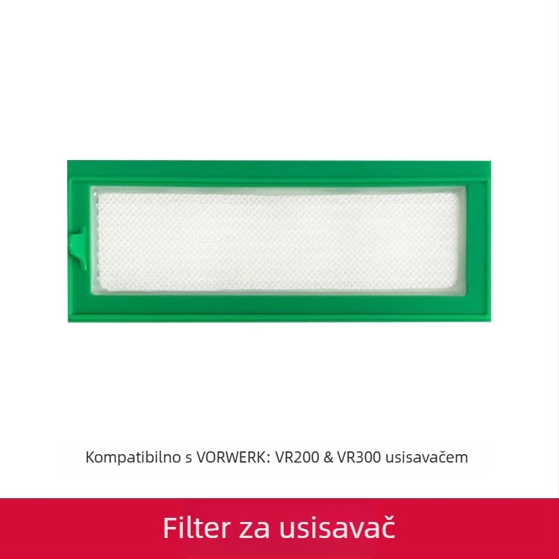 Filter mreža za usisavač, kompatibilna s VK135/VK200, za V-orwerk, model v-orwerk, univerzalna primjena, pokriće 101–150 m²