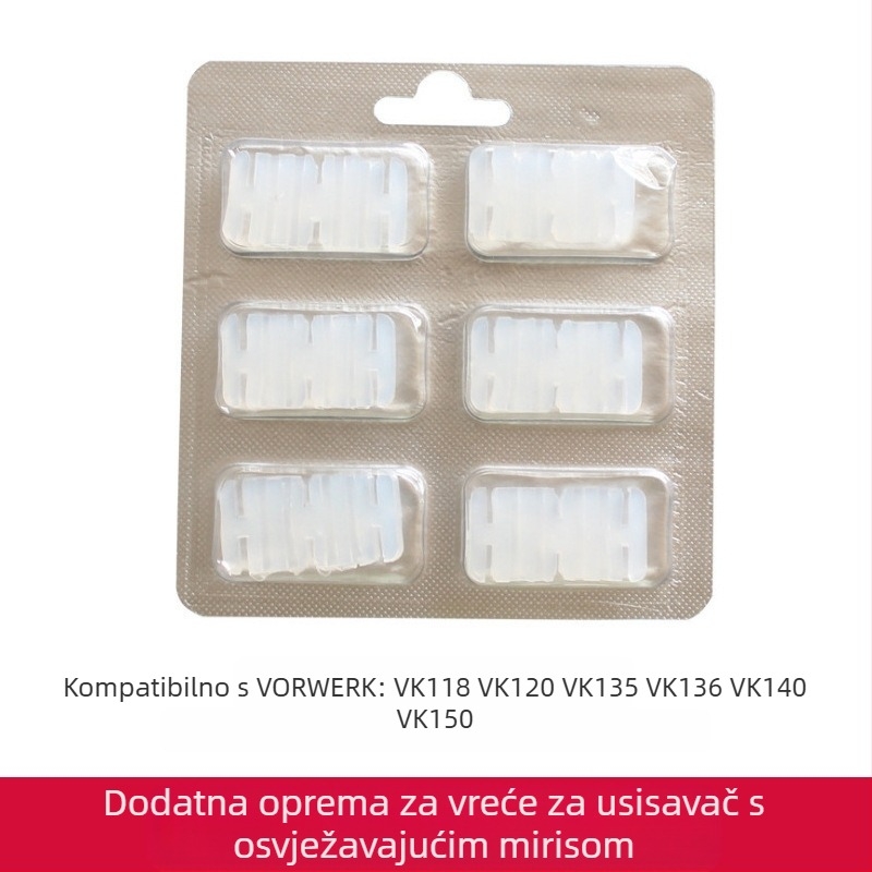 Filter mreža za usisavač, kompatibilna s VK135/VK200, za V-orwerk, model v-orwerk, univerzalna primjena, pokriće 101–150 m²