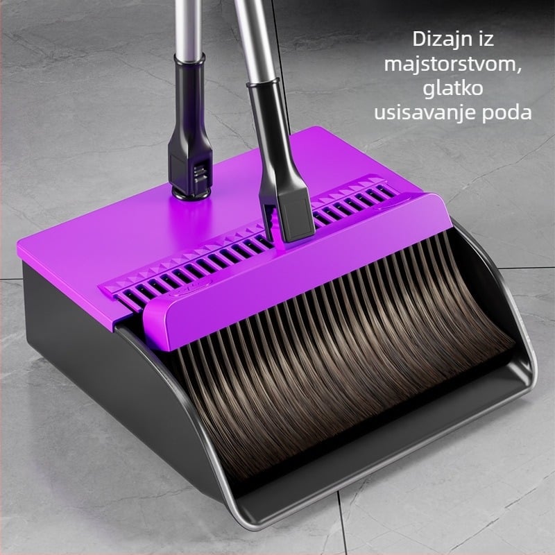 Set metle i lopatice za prašinu – Plastika, 2025 izlaz, Težina 800 g, Količine u pakiranjima: 32 vrećica, 20 kutija, 34 na veliko