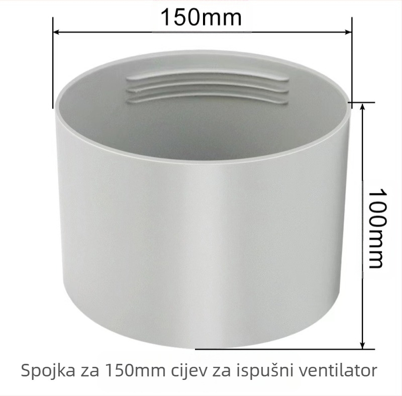 Heidi Technology spojnik izlazne cijevi prijenosne klima uređaj s plosnom mlaznicom i pločom za brtvljenje prozora