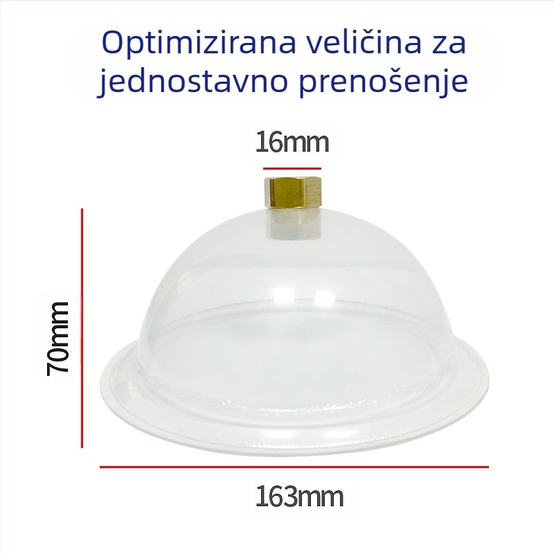 Visokotlačni vodeni pištolj za čišćenje klima uređaja — nehrđajući kutni priključak, bakreni brzi spoj, mlaznica oblika ventilatora