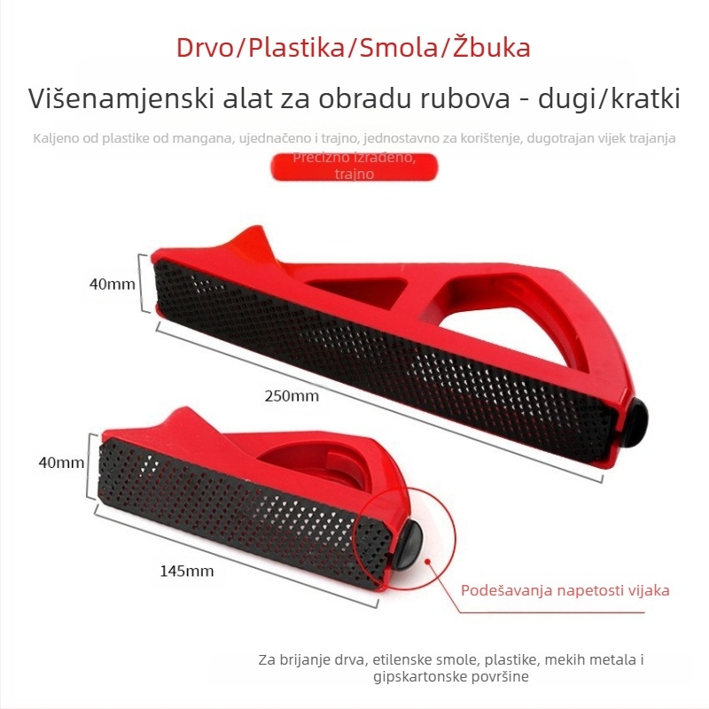 Musen Tang ručni alat za obradu rubova gips ploče – završna obrada rubova, plastična konstrukcija