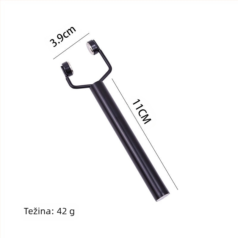 Y-oblik magnet cat-eye za gel lak nokti | dvostruka glava, snažan, višenamjenski, magnet od nehrđajućeg čelika, 42 g