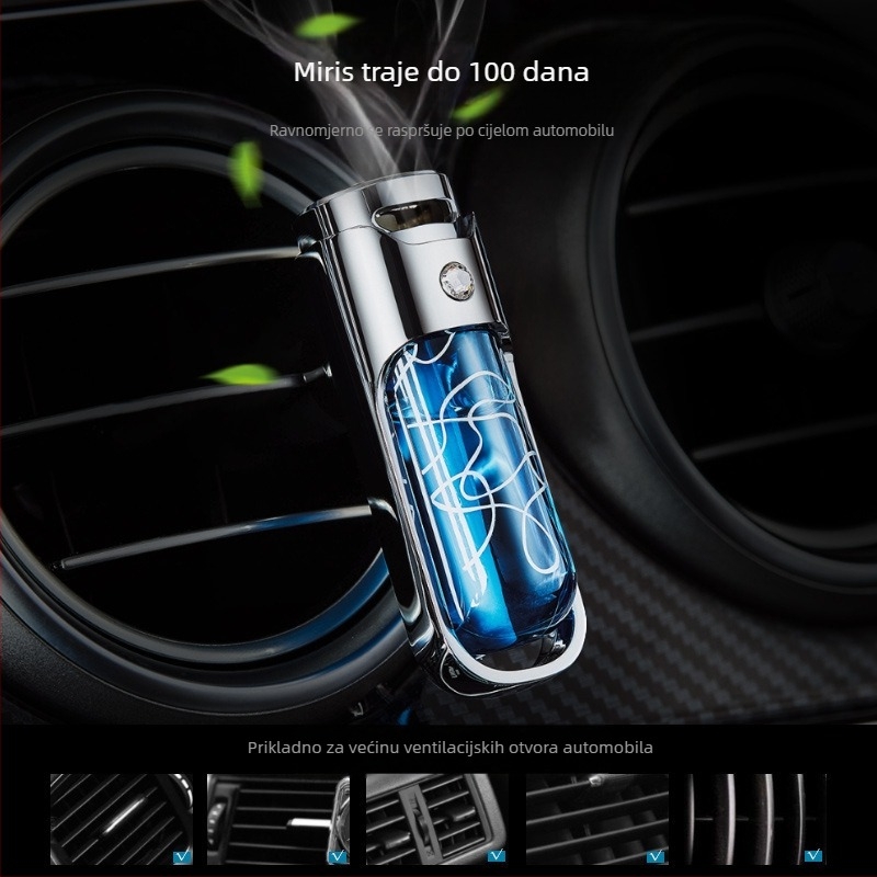 Chi Tian Automobilski ukras parfema za ventilaciju - tekući tip, drugi miris, ugradnja u otvor ventilacije, aroma