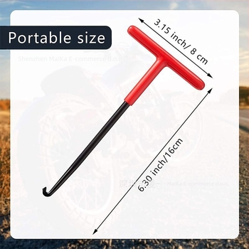 Huk za demontažu opruge ispušne cijevi motocikla (T-tip), univerzalni model