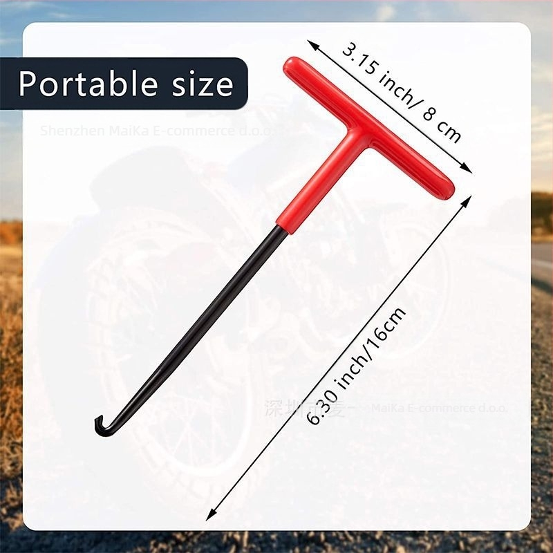 Huk za demontažu opruge ispušne cijevi motocikla (T-tip), univerzalni model