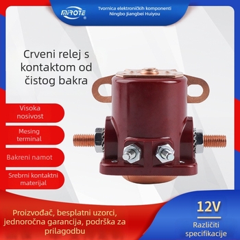 Relej za pokretanje dizelskog generatora – elektromagnetni relej, bakreni kontakti, zaštita brtvom, MIROTE