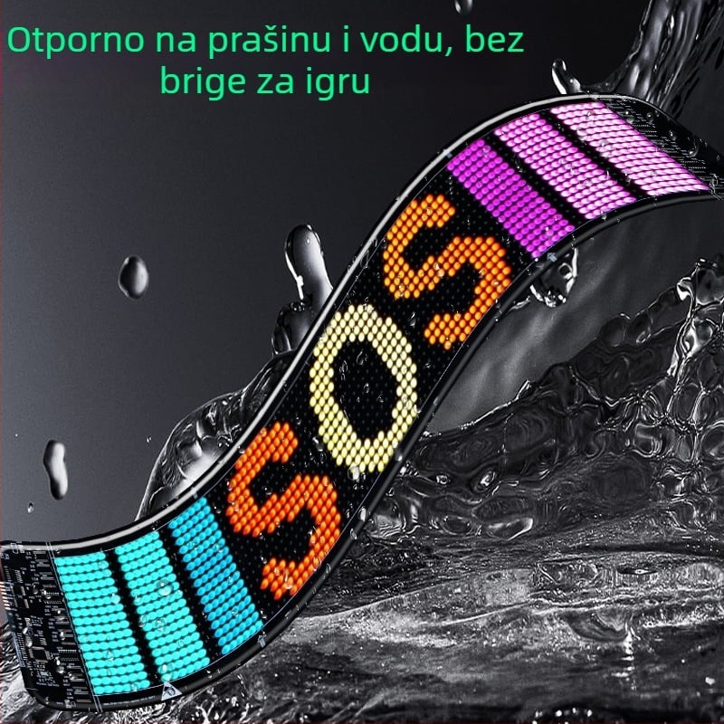 Automobilska LED pikselna meka svjetla, PU+FPCB, 2W, 5V, 12A, univerzalna kompatibilnost