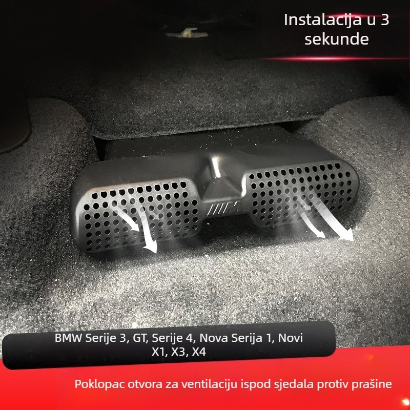 Zaštitni poklopac za zračni otvor ispod sjedala X3/X4