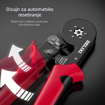Delixi Višenamjenski kliješta za terminale – iglični tip, hladno lisanje, legirana čelika