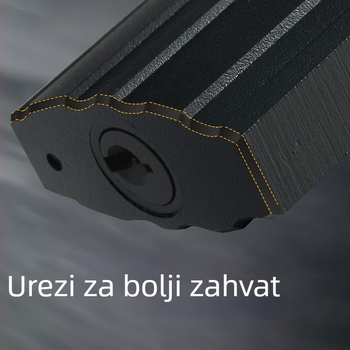 Kućna brava padlock - bakreno tijelo, vodootporna, mat završna obrada; Model W-BLACK-DX; Marka OPEL; Namjena: ormari, vrata prostorija, skladišta