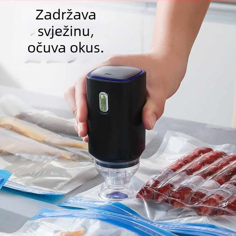Vakuumski stroj – ručni, mini, USB punjiv, model Vacuum Rod (5V, 7W, 1 Hz)