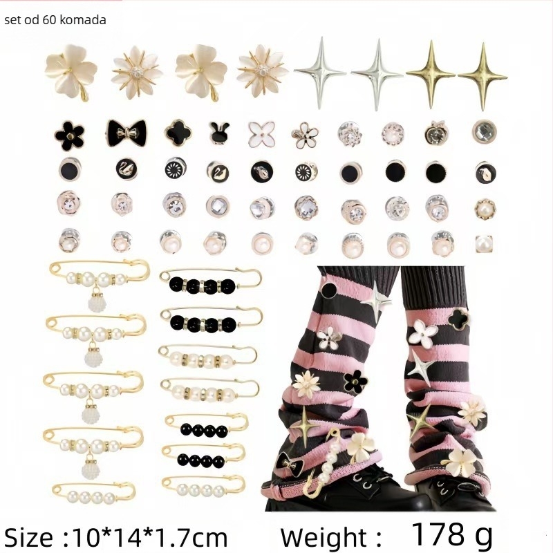 Etnički unisex anklet od srebra s motivima životinja, cvijeća, listova i zvjezdica, mogućnost prilagodbe