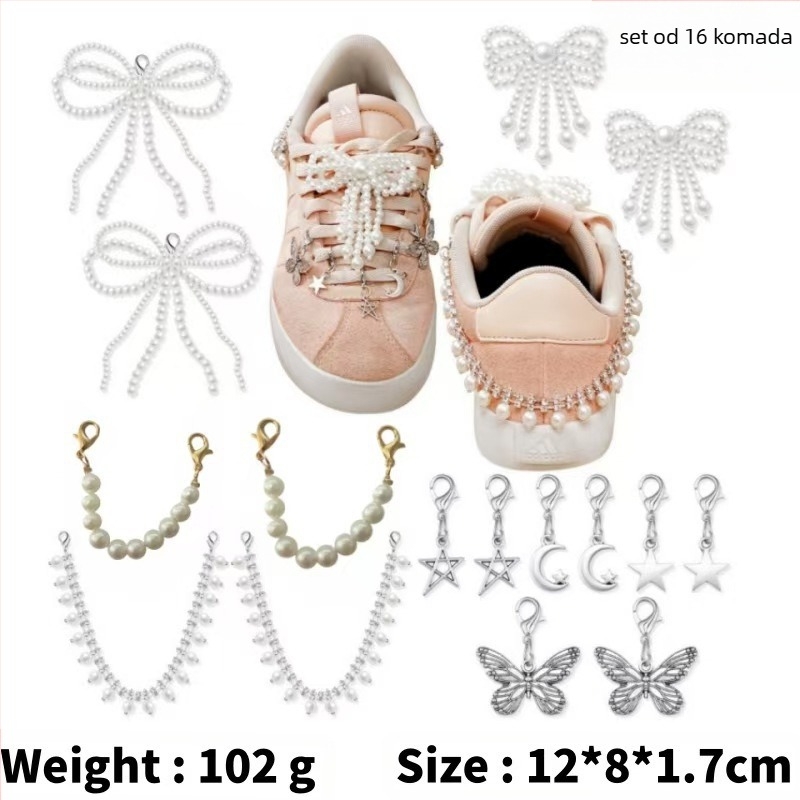 Etnički unisex anklet od srebra s motivima životinja, cvijeća, listova i zvjezdica, mogućnost prilagodbe