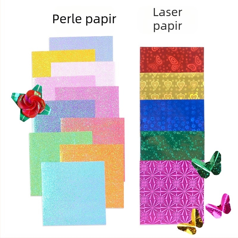 Origami papir za zanate — premazani papir, marka Bile, stil lagani luksuz, kategorija: druge papirnate rukotvorine, materijal: papir