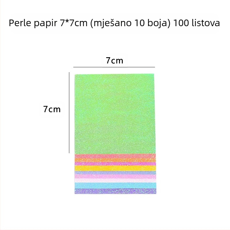 Origami papir za zanate — premazani papir, marka Bile, stil lagani luksuz, kategorija: druge papirnate rukotvorine, materijal: papir