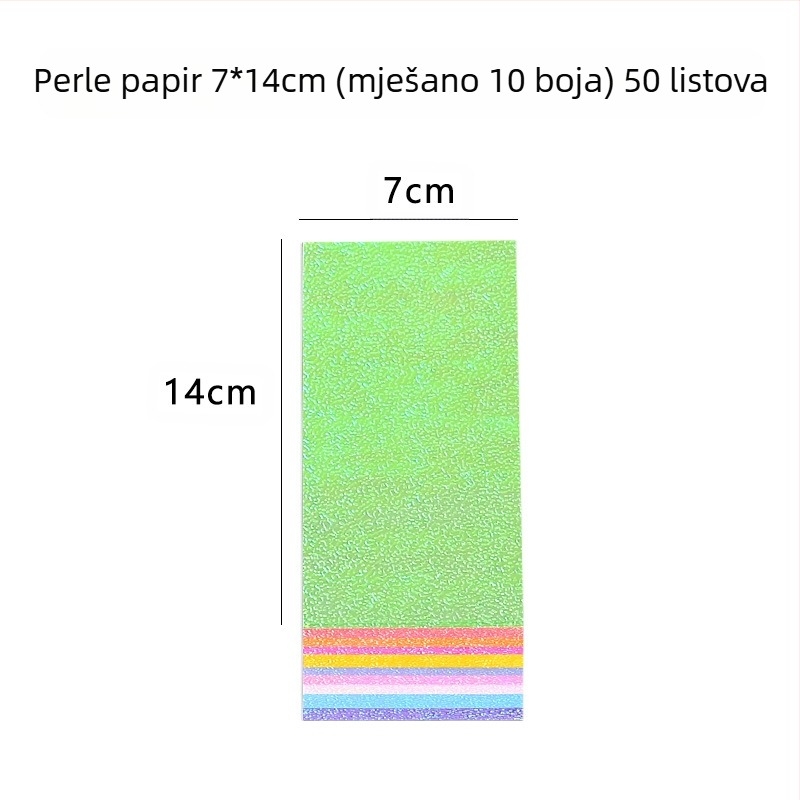 Origami papir za zanate — premazani papir, marka Bile, stil lagani luksuz, kategorija: druge papirnate rukotvorine, materijal: papir