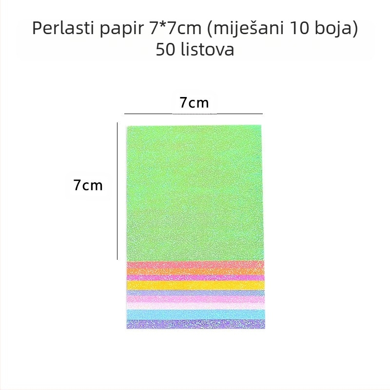 Origami papir za zanate — premazani papir, marka Bile, stil lagani luksuz, kategorija: druge papirnate rukotvorine, materijal: papir