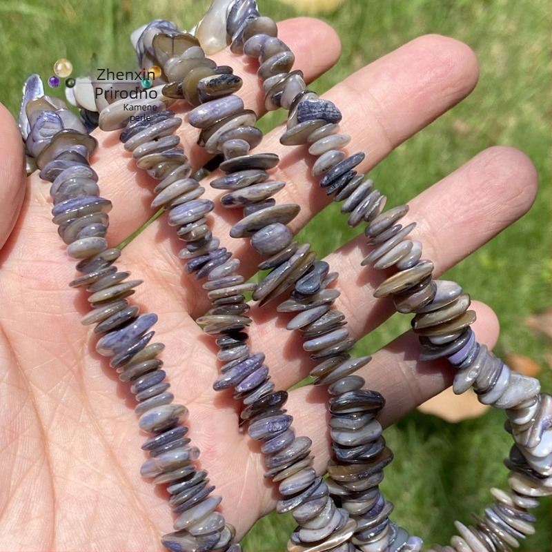 Boemske šarene školjke perle, 7–14 mm, poluproizvodi za nakit, duljina 38 cm