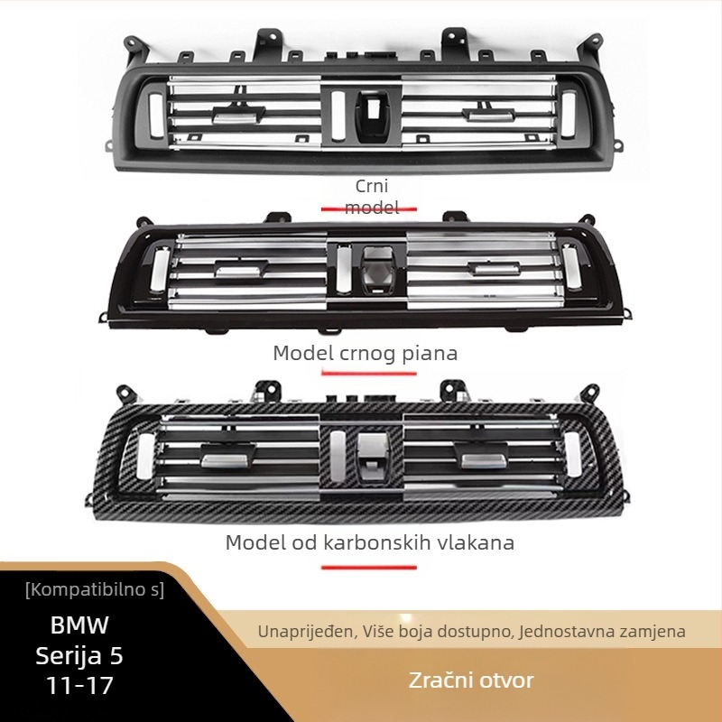 Panel izlaznog zraka klima BMW 5. serije – lijevi, srednji, desni i stražnji, dio 64229166885