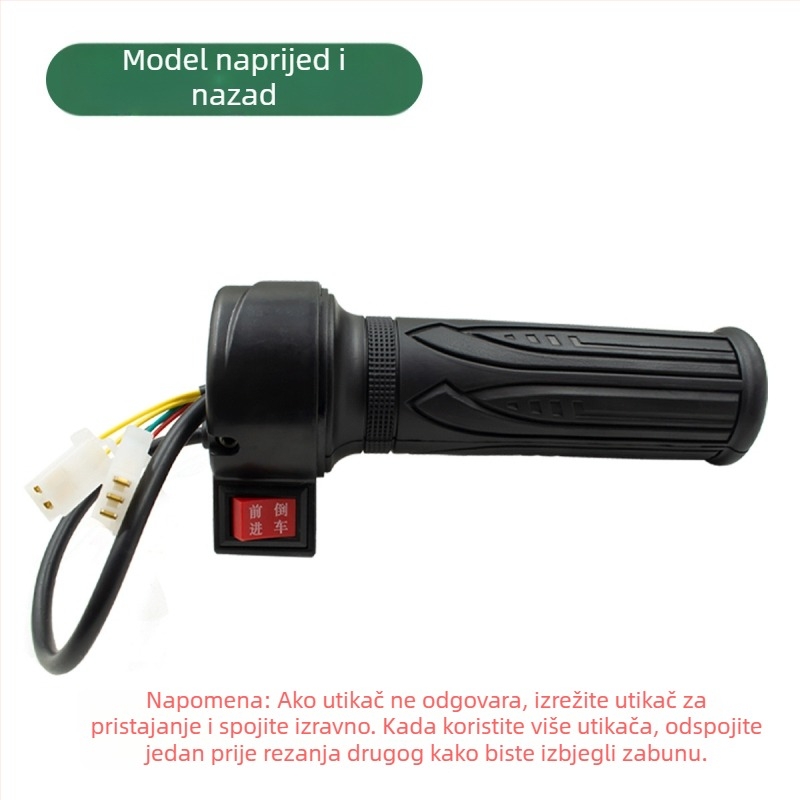 Regulator brzine za ručicu električnog vozila – Univerzalna kompatibilnost, dodatak za ručicu, prednje i stražnje