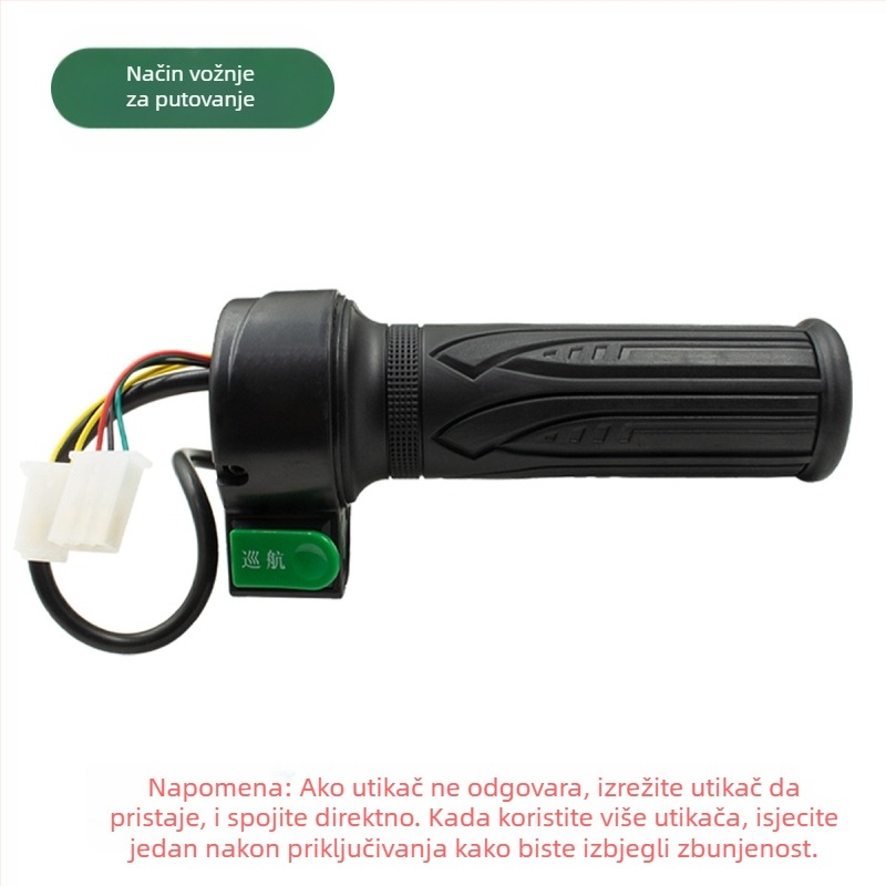 Regulator brzine za ručicu električnog vozila – Univerzalna kompatibilnost, dodatak za ručicu, prednje i stražnje