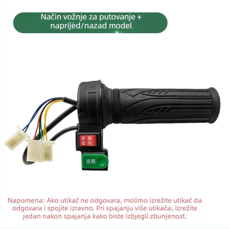Regulator brzine za ručicu električnog vozila – Univerzalna kompatibilnost, dodatak za ručicu, prednje i stražnje