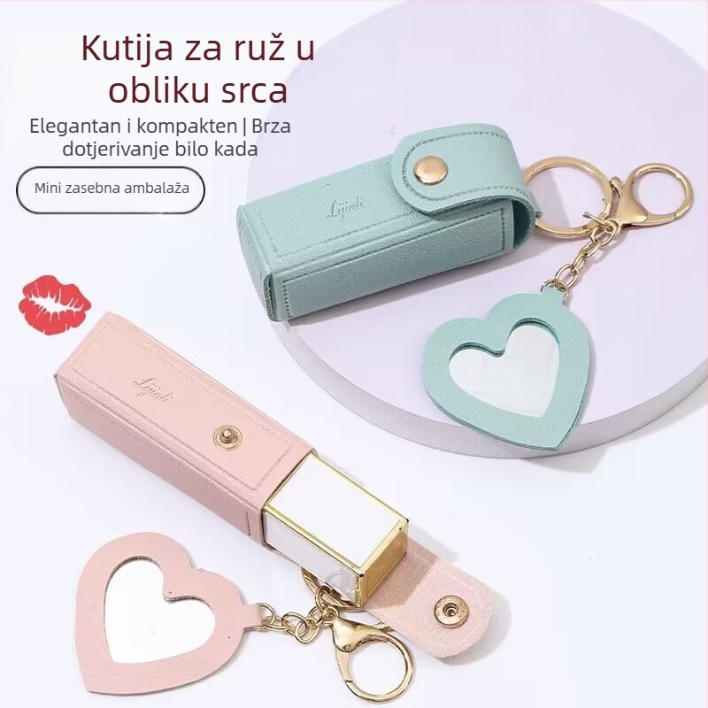 Mini torbica za ruž – PU materijal, gradski stil, poliester podstava, prozračna i ultra lagana