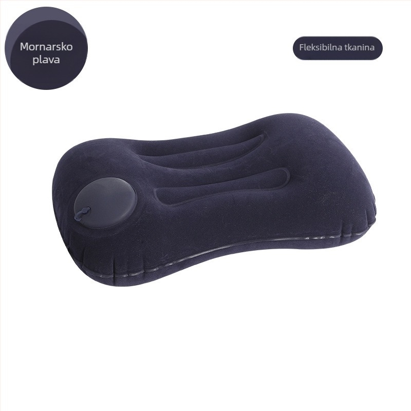 Napuhljiva putna jastučnica – Square model FlyingBear, 10 cm debljina, ekološki PVC, težina 100 g