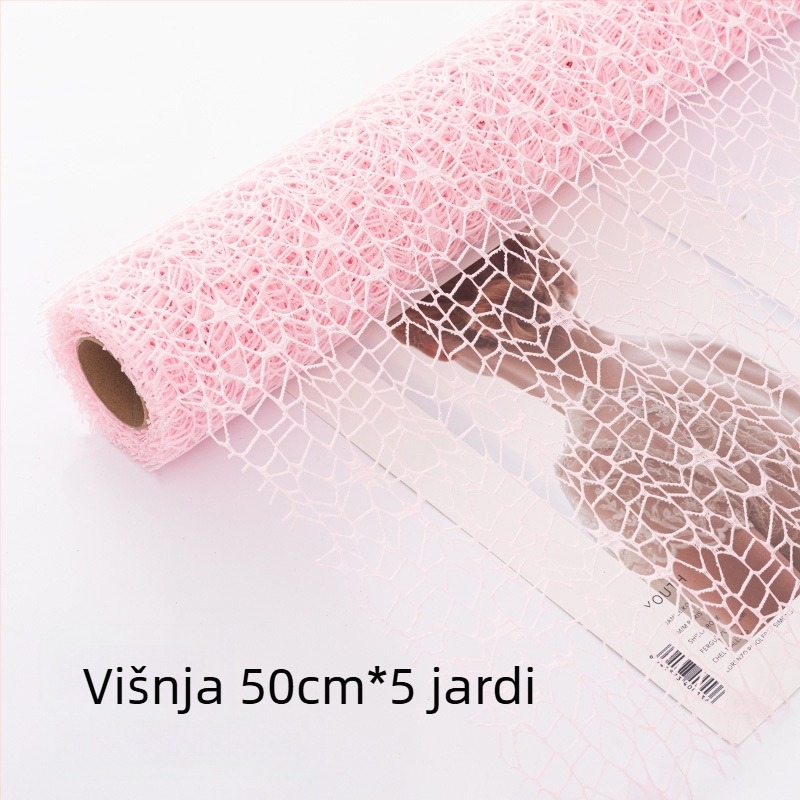 Rolna gaze mreže za cvjetno pakiranje – Flower Habitat, Prodajno pakiranje, Obrada: Drugo