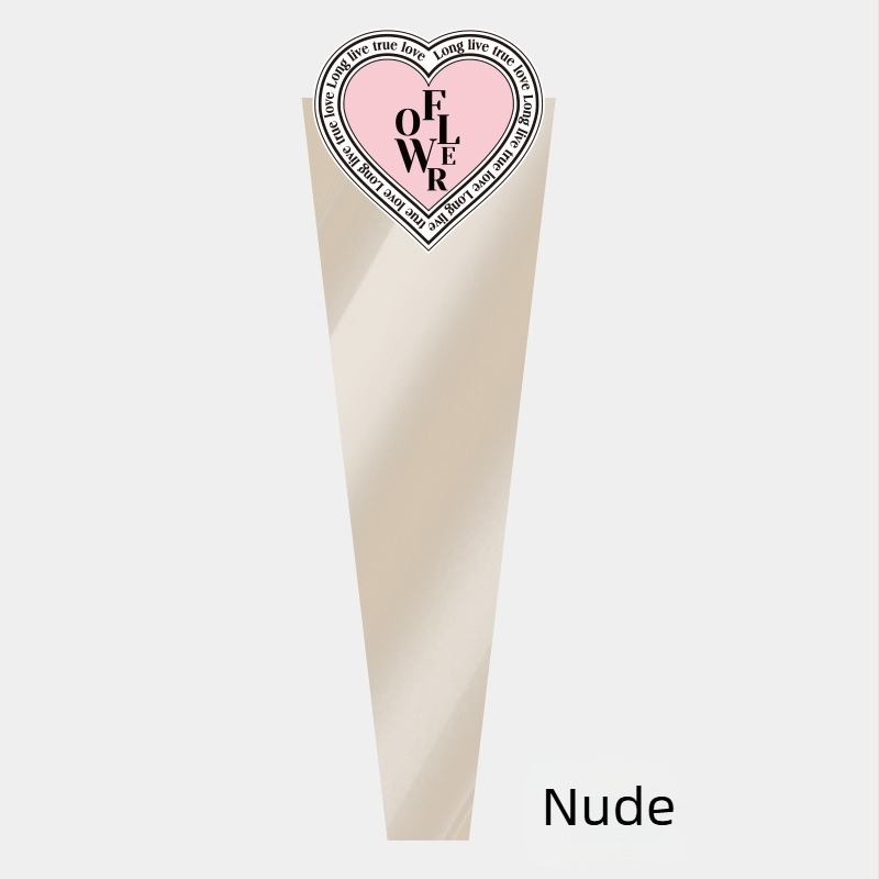 Torba za pakiranje buketa od kraft papira i plastike; vanjsko pakiranje; ručna izrada; podrijetlo Zhejiang, Kina