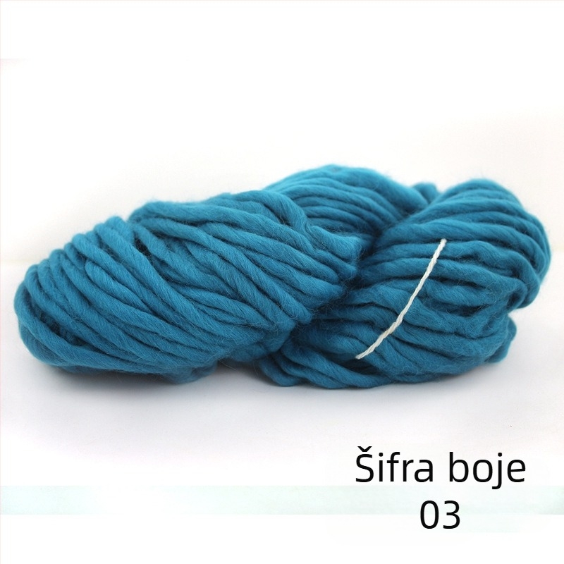 Gruba Ice-Strip vunena pređa za pletenje – 0.2 Nm, 1 niti, skein