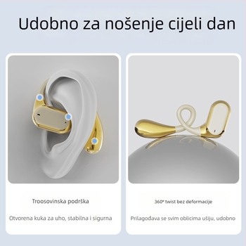 Bluetooth slušalica s AI prijevodom za uho Q11 Q22 Q15Pro, Bluetooth 5.3, domet 10 m, trajanje baterije 4–8 h, digitalni zaslon