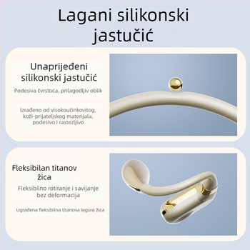 Bluetooth slušalica s AI prijevodom za uho Q11 Q22 Q15Pro, Bluetooth 5.3, domet 10 m, trajanje baterije 4–8 h, digitalni zaslon