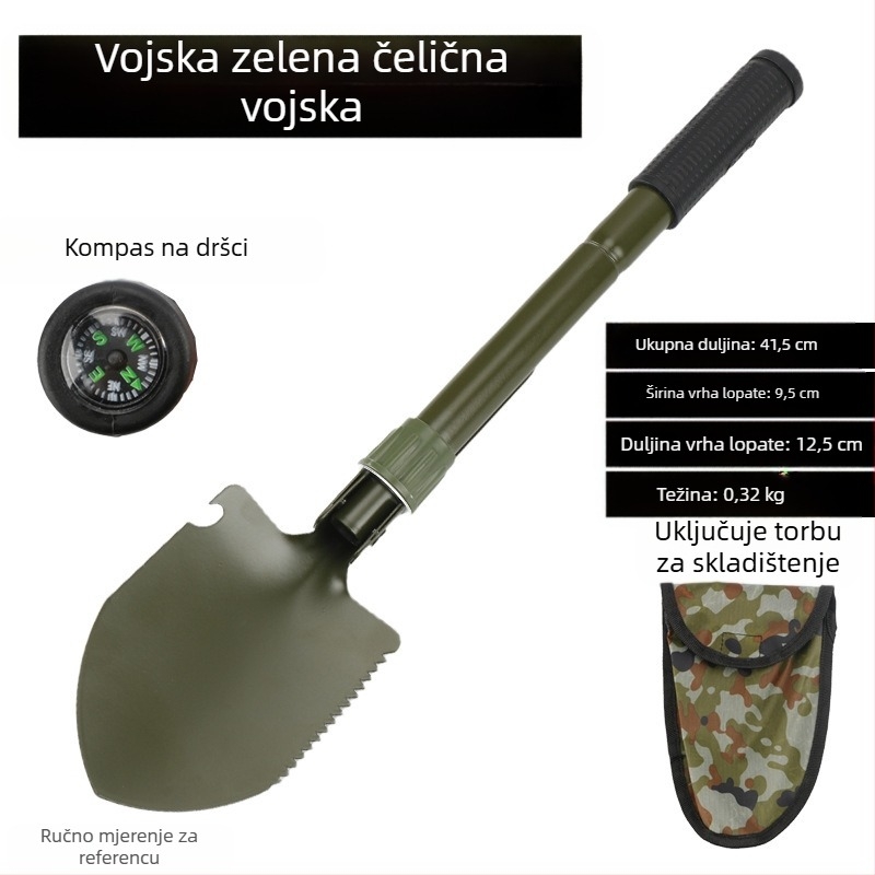 Kopalka za kopanje za vanjsko vrtlarenje od mangan čelika, Autonomy marka, poljoprivredno sredstvo