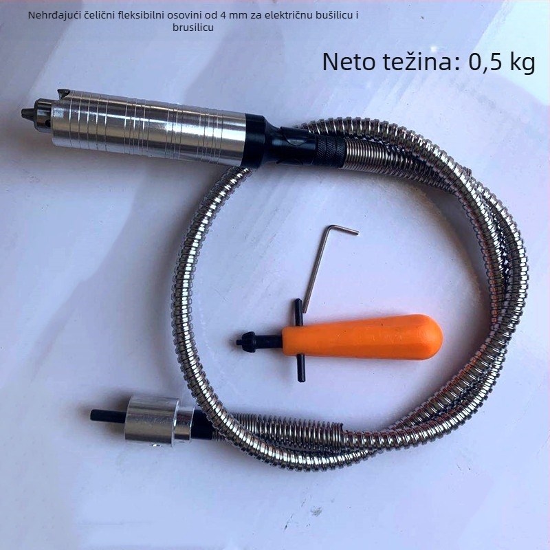 Električna bušilica s fleksibilnim osovinama, visoka preciznost graviranja 0-4 mm / 0-6.5 mm, čišćenje spojeva keramičkih pločica