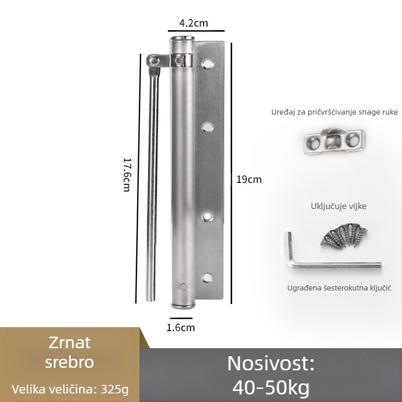 Nerđajući čelični jednostavan zatvarač vrata — moderan minimalistički dizajn, prilagodljiv, marka Wuxin haopin