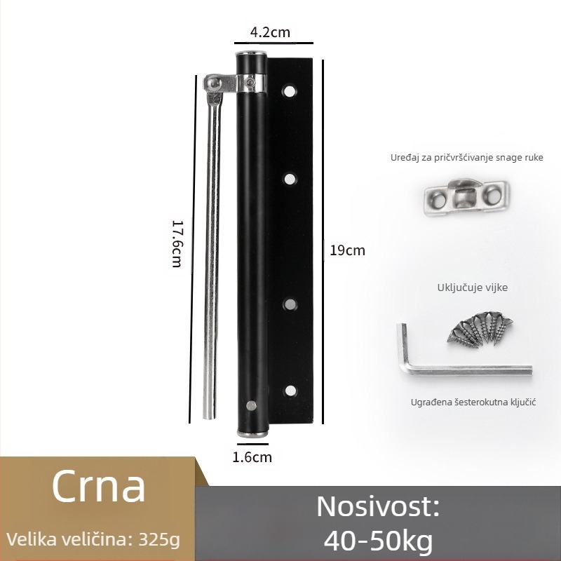 Nerđajući čelični jednostavan zatvarač vrata — moderan minimalistički dizajn, prilagodljiv, marka Wuxin haopin