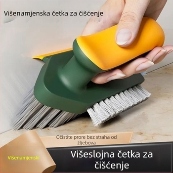 Višenamjenska četka za fuge i podove – za kupaonicu i kuhinju, vlaknast alat za čišćenje