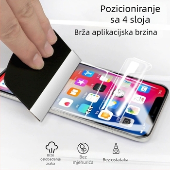 Zaštita zaslona telefona PET, prednji film, HD jas