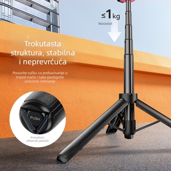 MT Series stativ za mobitel i kameru, univerzalna kompatibilnost