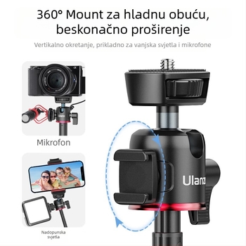 MT Series stativ za mobitel i kameru, univerzalna kompatibilnost