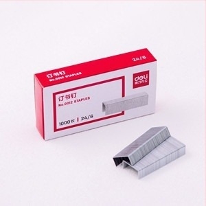 Ručni stapler za pakiranje cvijeća, metalno kućište, srebrni završetak, uključuje No. 24 spojnice i univerzalne spojnice, tolerancija 1–2 cm