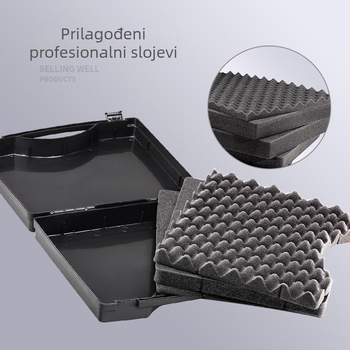 Plastična kutija za alate – prenosna, višenamjenska kutija za pohranu alata, nosivost 5 kg