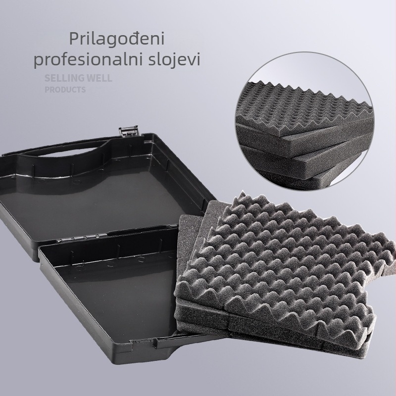 Plastična kutija za alate – prenosna, višenamjenska kutija za pohranu alata, nosivost 5 kg
