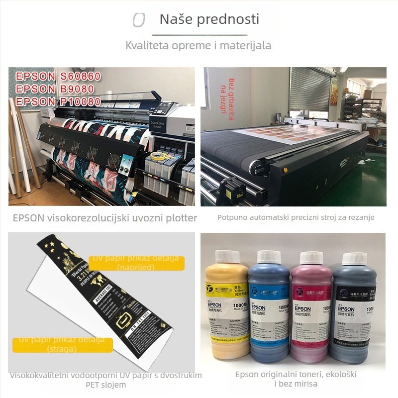 Platno slika – bez okvira, za viseće, s jezgrom od mat papira i UV papira, moderni minimalistički stil