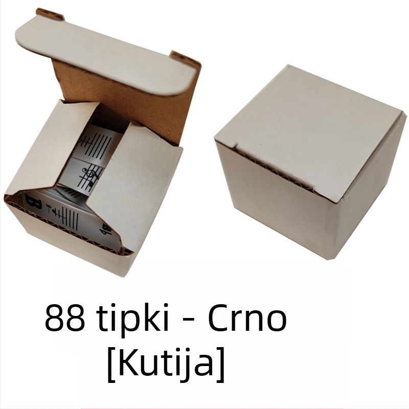 Naljepnice za klavir - Model QT-0918, PVC materijal, Pakiranje: okrugla metalna kutija, Brend Chuanmei