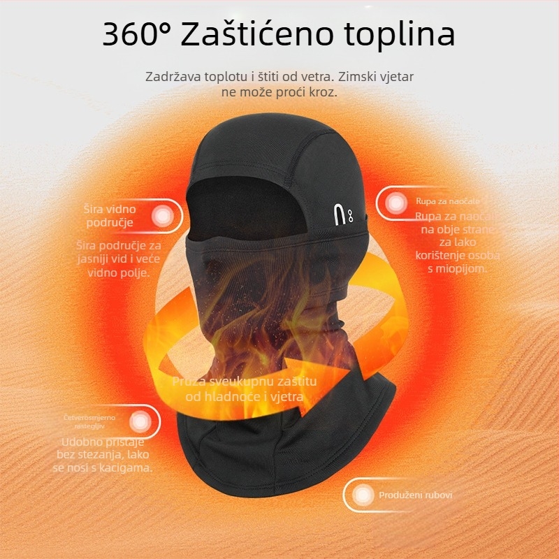 Maska za biciklizam, unisex, poliester, marka Qianqianwo (Poliester; Marka: Qianqianwo; Unisex)