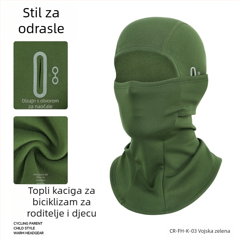 Maska za biciklizam, unisex, poliester, marka Qianqianwo (Poliester; Marka: Qianqianwo; Unisex)