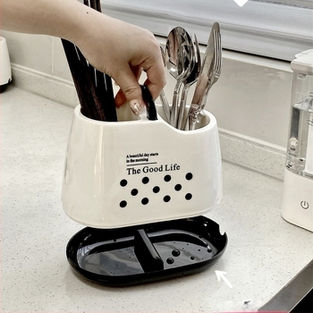 Kuhinjski organizator pribora – PP materijal, držač pribora na radnoj površini
